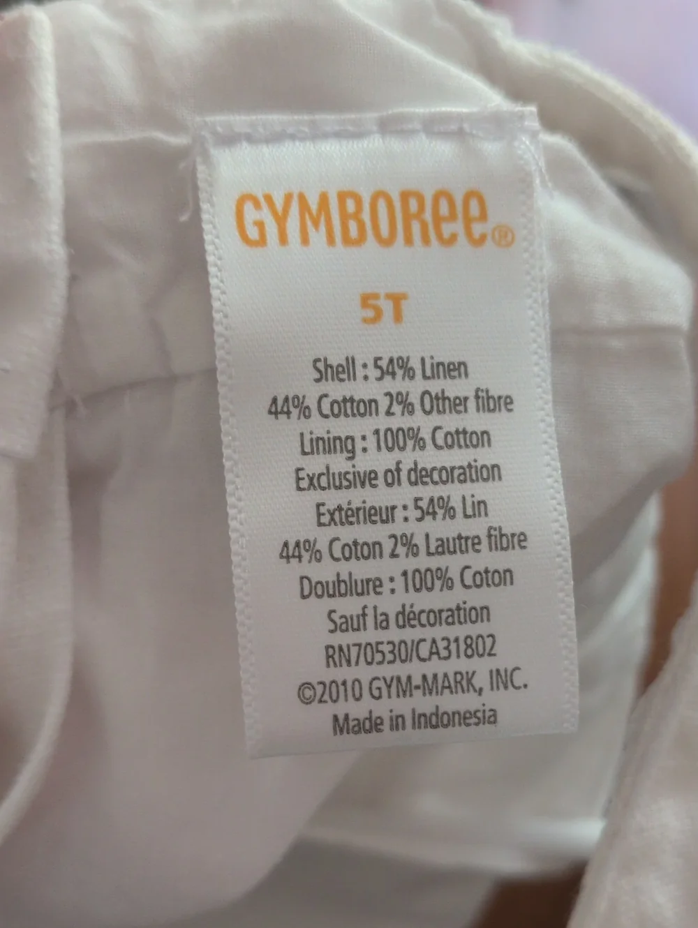 Gymboree Seahorse Girls Sundress 5T